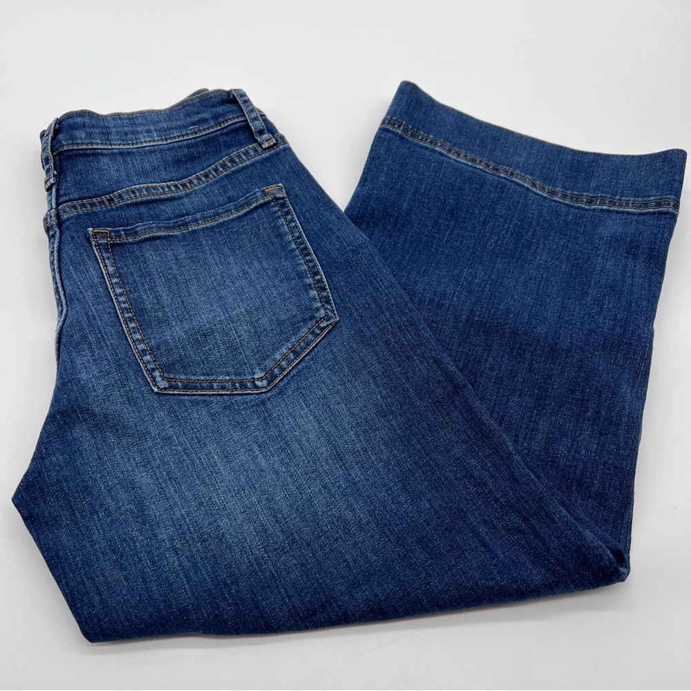 Banana Republic Factory Women's Dark Blue Cropped Jeans